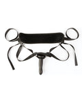 Sei Mio Sei Mio Cocked & Loaded Advanced Strap-On Harness & 6.5" Dildo - Black - Image 4