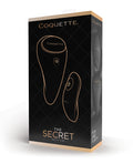 Coquette Coquette The Secret Panty Vibe - Black/Rose Gold - Image 5