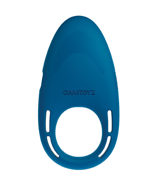 Not Regular Toys Camtoyz Pro FlexRing Vibrating Cock Ring - Blue