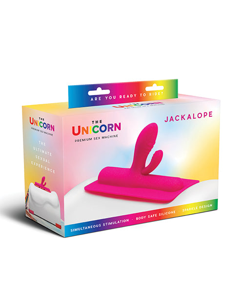 The Cowgirl NO ETA The Cowgirl Unicorn Jackalope Silicone Attachment - Pink