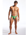 Cocksox Cocksox Enhancing Pouch Brief - Palm Leaf Green LG - Image 4