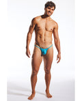 Cocksox Cocksox Enhancing Pouch Slingshot - Turquoise MD - Image 4