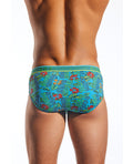 Cocksox Cocksox Contour Pouch Sports Brief - Multi-Color Tiki SM - Image 3