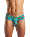Cock Sock Cocksox Contour Pouch Sports Brief - Multi-Color Tiki XL