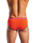 Cocksox Cocksox Contour Pouch Sports Brief - Sunset Orange SM - Image 3