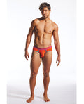 Cocksox Cocksox Contour Pouch Sports Brief - Sunset Orange SM - Image 4