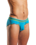 Cocksox Cocksox Contour Pouch Sports Brief - Turquoise MD - Image 2