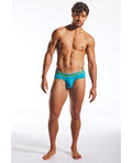 Cocksox Cocksox Contour Pouch Sports Brief - Turquoise XL - Image 4