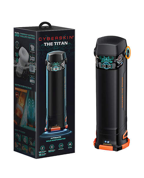 CyberSkin The Titan Thrusting & Vibrating Masturbator