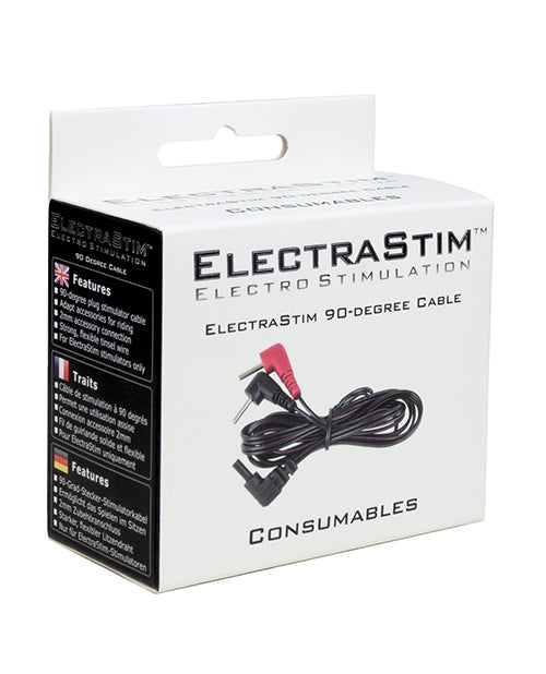 ElectraStim ElectraStim Cable with 90 Degree Plugs