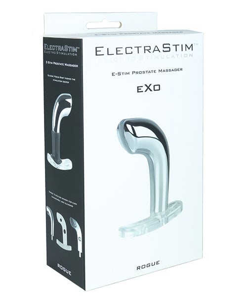 ElectraStim ElectraStim Exo Rogue Prostate Massager - Silver