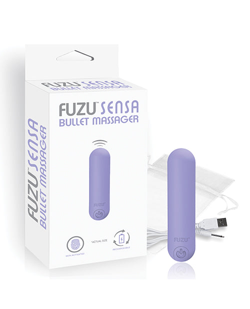 Fuzu Fuzu Sensa Activated Rechargeable Bullet Massager - Pastel Purple