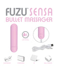 Fuzu Fuzu Sensa Activated Rechargeable Bullet Massager - Pastel Pink - Image 5