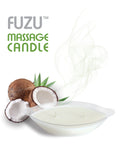 Fuzu Fuzu Massage Candle - 4 oz Coconut Passion - Image 2