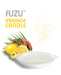 Fuzu Fuzu Massage Candle - 4 oz Fiji Dates & Lemon Peel - Image 2
