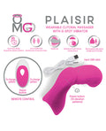 OMG - Deeva OMG Plaisir Wearable Clitoral Massager w/G-Spot Vibrator - Pink - Image 3