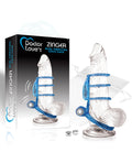 Doctor Love Doctor Love's Zinger Dual Vibrating Cock Cage - Blue