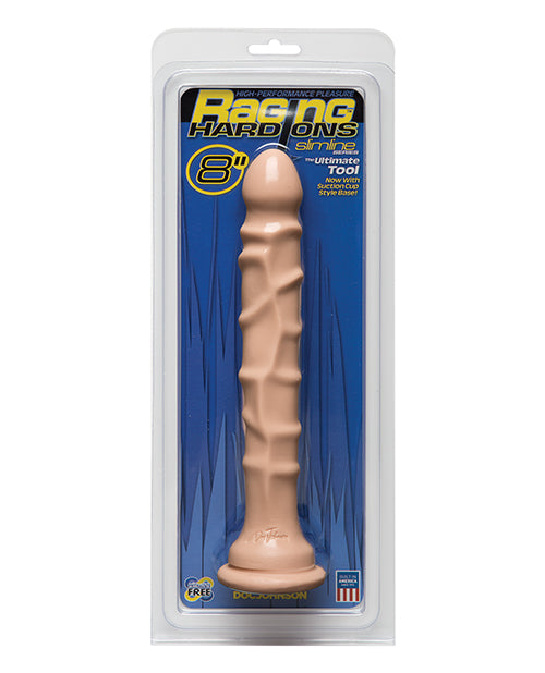 Raging Hard Ons Raging Hard Ons Slimline 8" Dong w/Suction Cup
