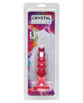 Crystal Jellies Crystal Jellies 5" Anal Delight - Pink