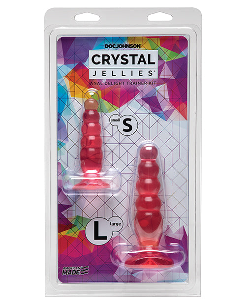 Crystal Jellies Crystal Jellies Anal Delight Trainer Kit - Pink