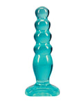 Not Regular Toys Crystal Jellies Anal Delight 5" - Teal - Image 2
