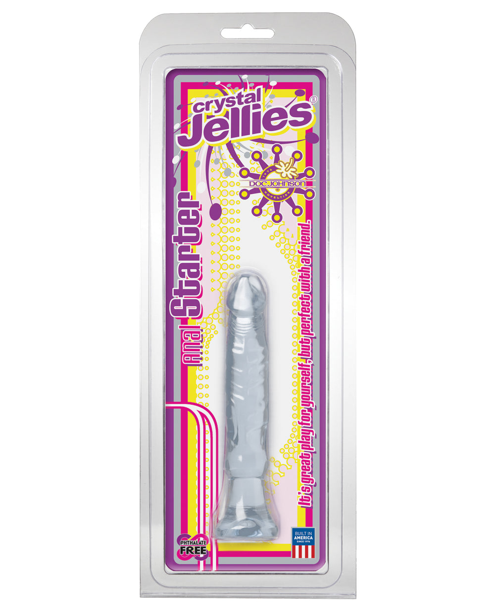 Crystal Jellies Crystal Jellies 5.5" Anal Starter - Clear