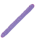 Crystal Jellies Crystal Jellies 18" Double Dong - Purple - Image 2