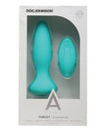 A-Play A Play Thrust Experienced Rechargeable Silicone Anal Plug w/Remote - Teal - Image 2