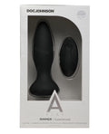 A-Play A Play Rimmer Experienced Rechargeable Silicone Anal Plug w/Remote - Black - Image 2
