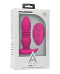A-Play A Play Rise Rechargeable Silicone Anal Plug w/Remote - Pink