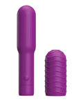 Pocket Rocket Pocket Rocket Elite Rechargeable w/Removable Sleeve - Purple - Image 2