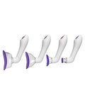 Bloom Bloom Intimate Body Automatic Vibrating Rechargeable Pump - Purple/White - Image 4