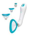 Bloom Bloom Intimate Body Automatic Vibrating Rechargeable Pump - Sky Blue/White - Image 2
