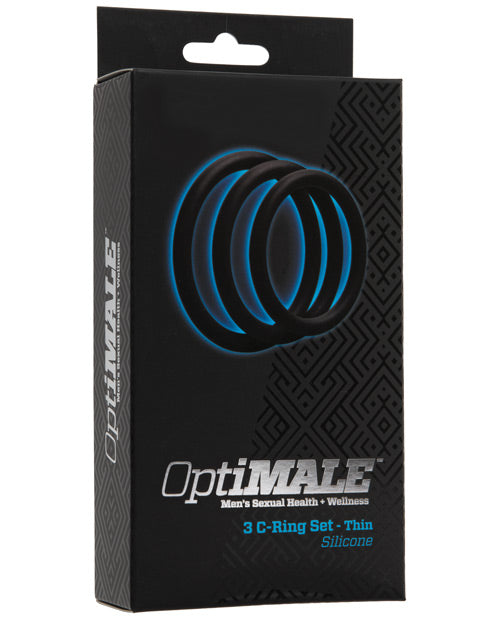 OptiMale OptiMale C Ring Kit Thin - Black