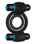 OptiMale OptiMale Vibrating Double C Ring - Black - Image 2
