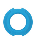 OptiMale OptiMale FlexiSteel Cock Ring - 35 mm Blue - Image 2