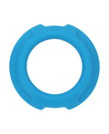 OptiMale OptiMale FlexiSteel Cock Ring - 43 mm Blue - Image 2