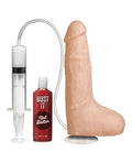 Bust It Bust It Squirting Realistic Cock w/1 oz Nut Butter - Flesh - Image 2