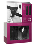 Body Extensions Body Extensions Be Naughty Vibrating 4 Piece Strap On Set - Image 2