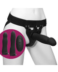 Body Extensions Body Extensions Be Naughty Vibrating 4 Piece Strap On Set - Image 3