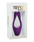 Tryst Tryst V2 Bendable Multi Zone Massager w/Remote - Purple