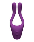 Tryst Tryst V2 Bendable Multi Zone Massager w/Remote - Purple - Image 2