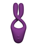 Tryst Tryst V2 Bendable Multi Zone Massager w/Remote - Purple - Image 3