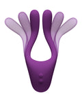 Tryst Tryst V2 Bendable Multi Zone Massager w/Remote - Purple - Image 4