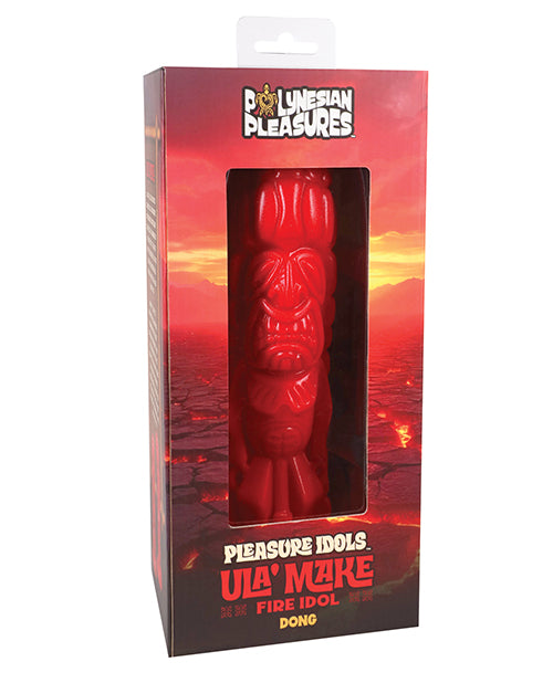 Not Regular Toys Polynesian Pleasures Pleasure Idols - Ula' Make - Fire Idol - Fire Red