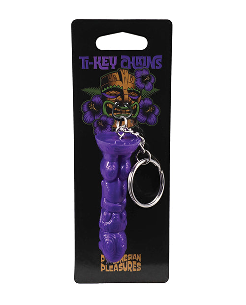 Not Regular Toys Polynesian Pleasures TI-Key Chains - Uhane Ino Spirit Idol - Purple