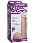 Vac-U-lock Vac-U-Lock 6" Realistic - White