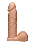 Vac-U-lock Vac-U-Lock 8" ULTRASKYN Cock & Balls Attch. - White - Image 2