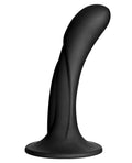 Vac-U-lock Vac-U-Lock G Spot Silicone Dong - Black - Image 2