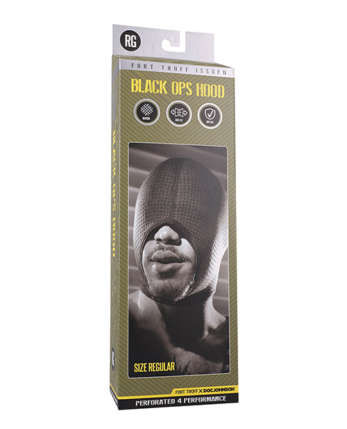 Fort Troff Fort Troff Black Ops Hood - Regular, Black